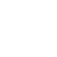 a white outline of a bird on a black background