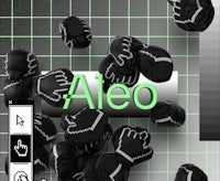 a group of black gloves with the word aleo on them